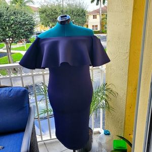 Gianni Bini Navy blue dress